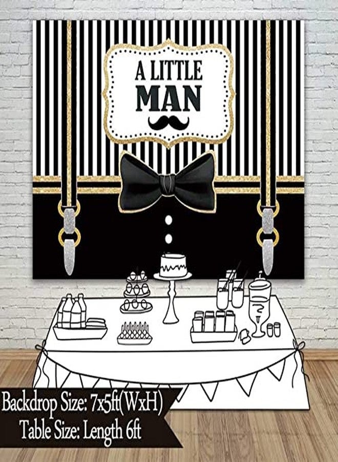 ثيم ماي بارتي خلفية تصوير لحفلة عيد ميلاد "طفلي الصغير" - لافتة، ديكور طاولة الكيك، ديكور منزلي، خلفية كشك تصوير (7 أقدام × 5 أقدام) - Image 2